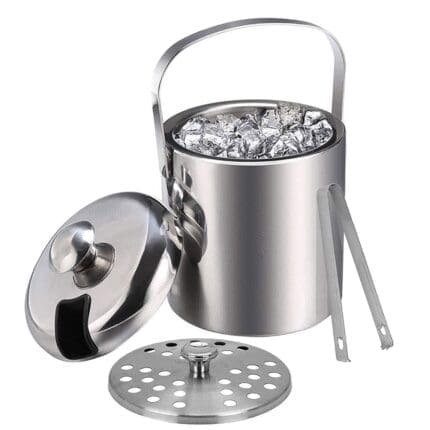 Petit seau à glace isotherme 1.3 L + pince glaçon