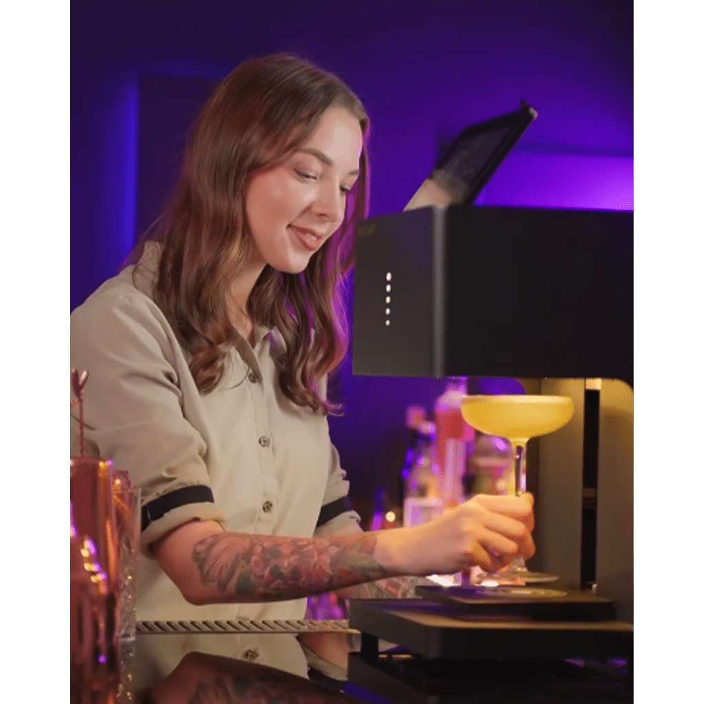 Machine Imprimante Alimentaire PRO Monochrome 8 Machine Imprimante Alimentaire Professionnelle sur Mousse pour Cocktails et Cafés – Image 5