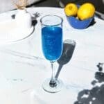 Paillettes Comestibles Cocktail Sans Goût Bleu - Sachet 12g – Image 2