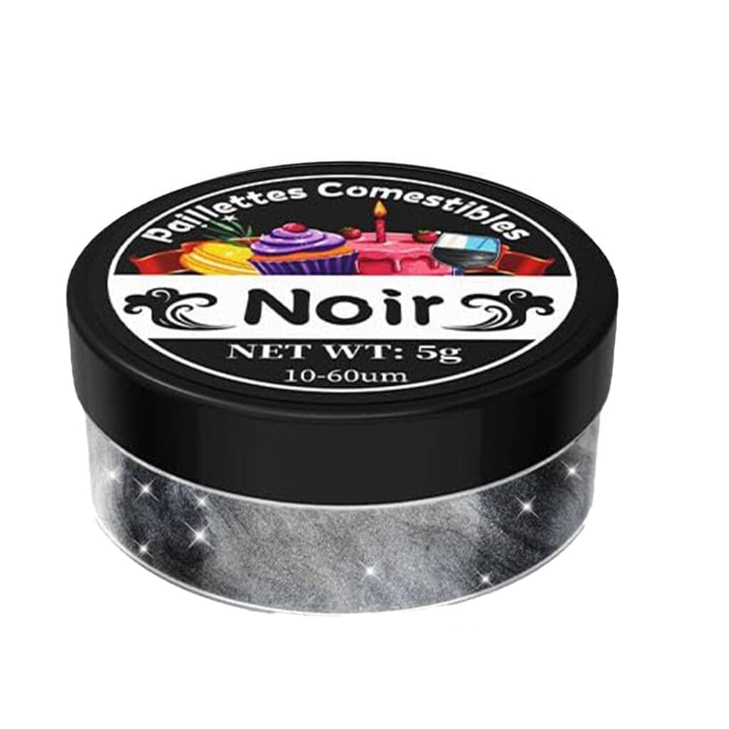 Paillettes Comestibles Noir 1