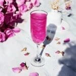 Paillettes Comestibles Cocktail Sans Goût Rose Fushia - Sachet 12g – Image 2