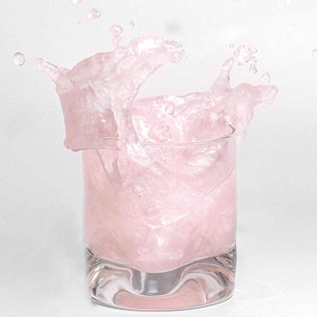 Paillettes Comestibles Rose Nacré 2 Spray Paillettes Comestibles Cocktail Rose Nacré Sans Goût 20g – Image 2