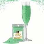 Paillettes Comestibles Cocktail Sans Goût Vert - Sachet 12g