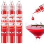 Colorant alimentaire rouge liquide pour Cocktail (x3)